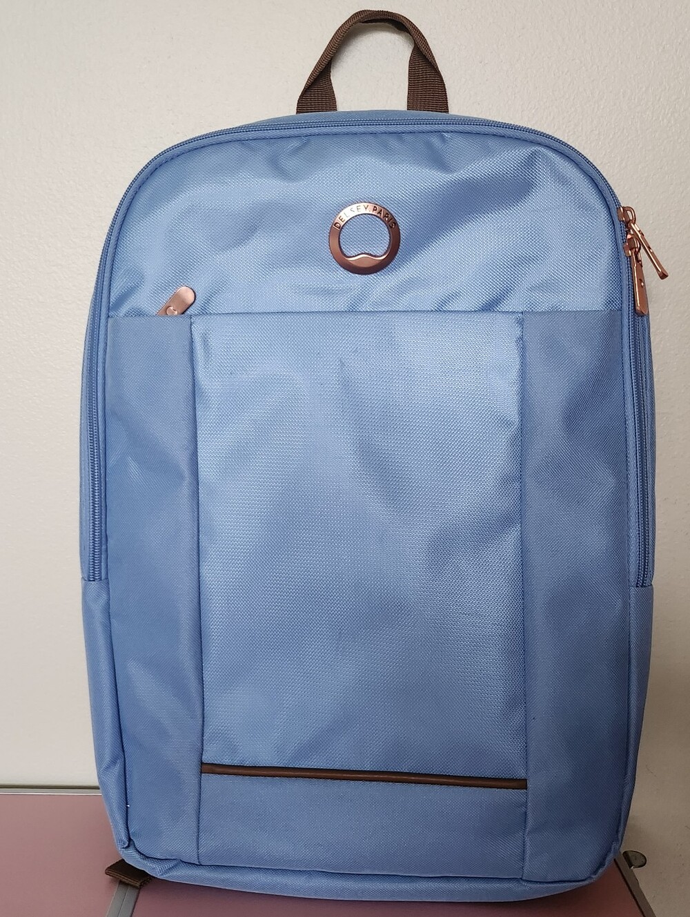 Delsey Paris Ramey Sky Blue Backpack